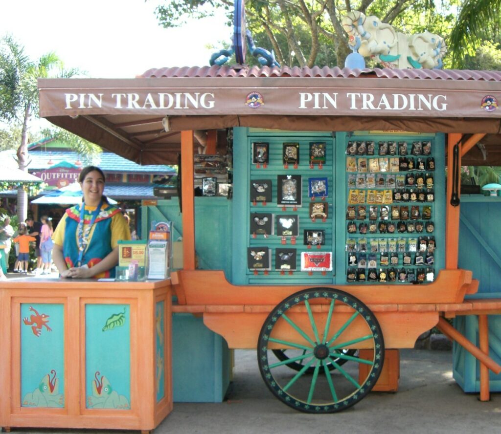 Disney Trading Pin Kiosk