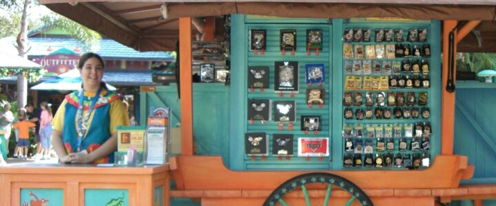 Disney Trading Pin Kiosk