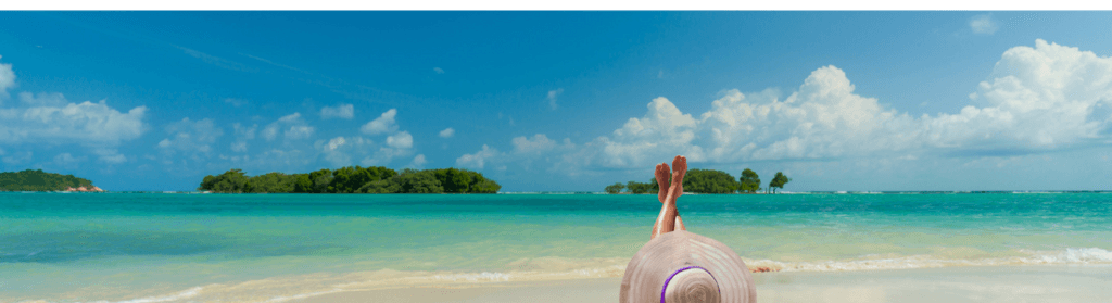 woman enjoying herself on the beach