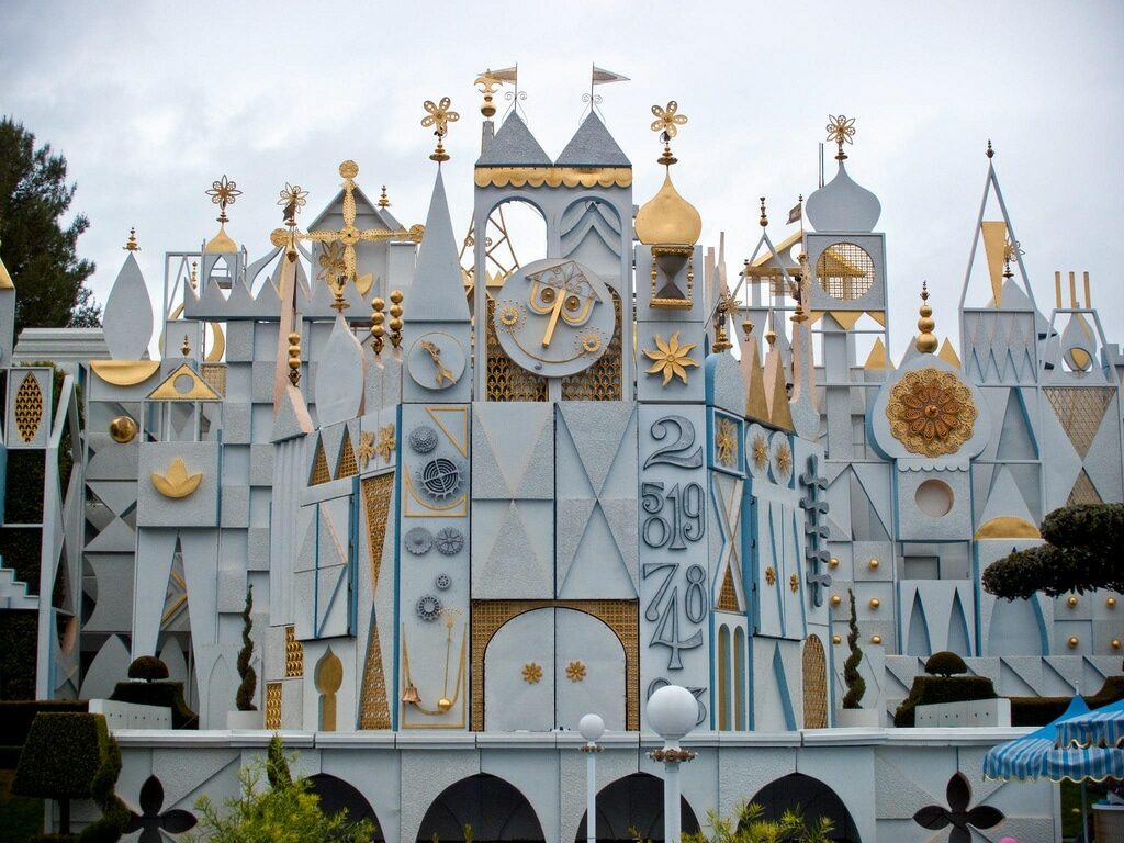 Entrance to the Its a Small World ride