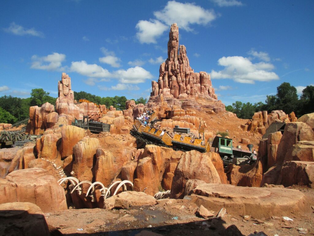 Big Thunder Mountain Railroad Roller Coaster at the Magic Kingdom