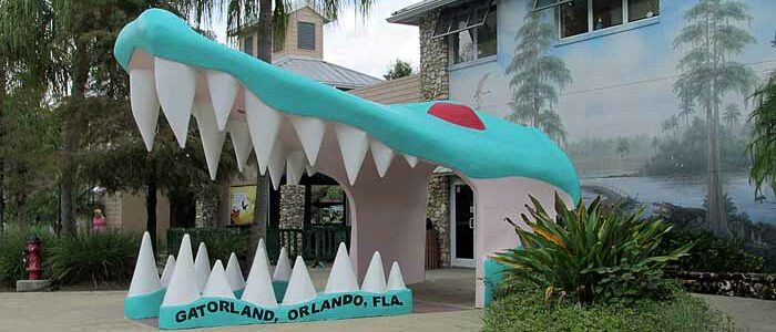 Entrance to Gatorland