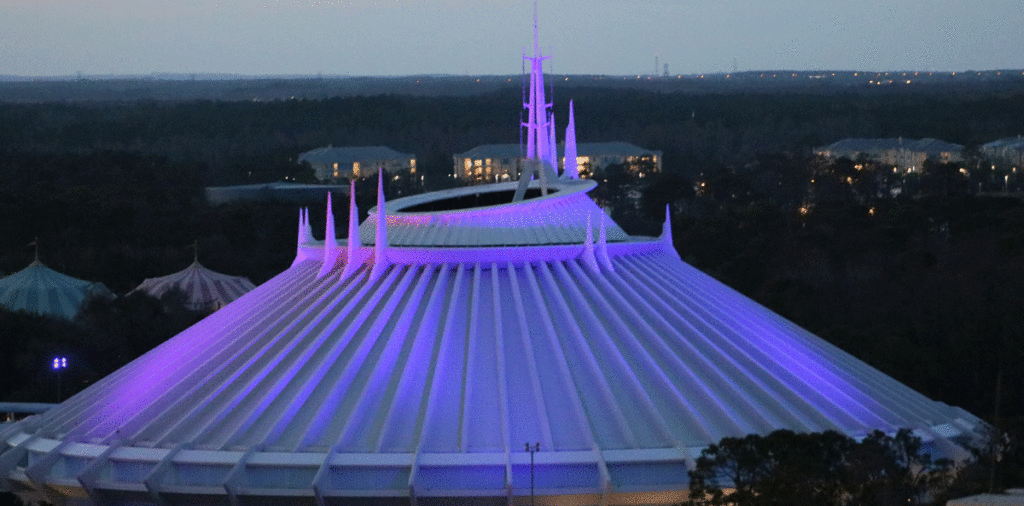 Space Mountain at the Magic Kingdom